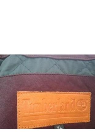 Оригінальна шкіряна куртка бренду timberland. р. xl-xxl4 фото