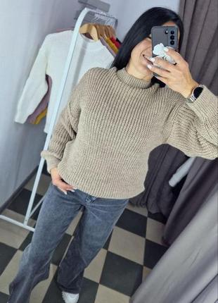 Шикарный шерстяной свитер2 фото