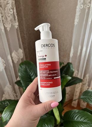 Vichy energy + тонизирующий шампунь для борьбы с выпадением волос vichy dercos energy+ stimulating shampoo1 фото