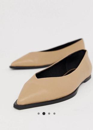 Лодочки asos