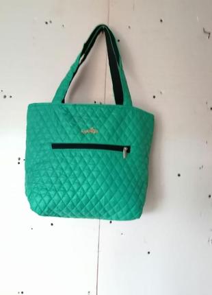 Стьобана дута сумка стёганая дутая сумка