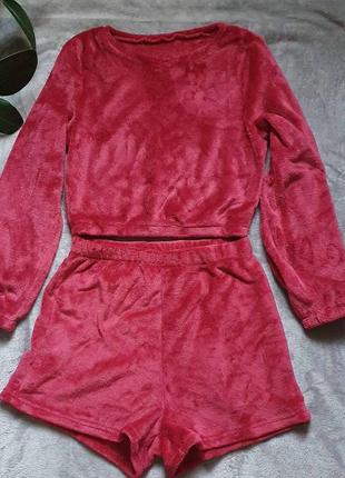 Шикарная пижамка пижама, пижамка. теплая мягкая пижама