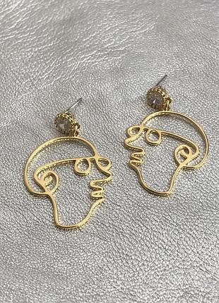 Серьги лица 🔥