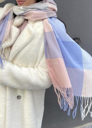 Нежный кашемировый шарф / палантин ☁️