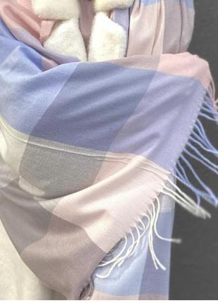 Ніжний кашеміровий шарф /палантин ☁️2 фото