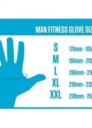 Мужские перчатки для фитнеса/зала/тренировок gladiator glm-109 l антискользящие...