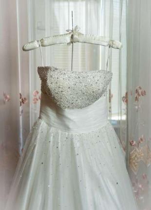 Шикарное свадебное платье от herm's bridal (франция)
