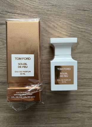 Парфумована вода tom ford soleil de feu оригінал