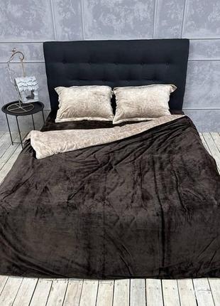 Акция черная пятница плюшевое постельное белье -модный тренд домашнего текстиля1 фото
