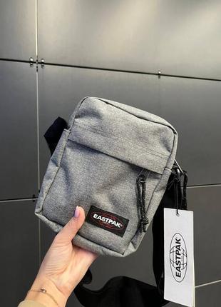 Оригінальна кроссбоді сумка чоловіча eastpak sunday gray