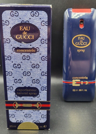 Eau de gucci gucci 25ml concentree vaporisateur natural spray