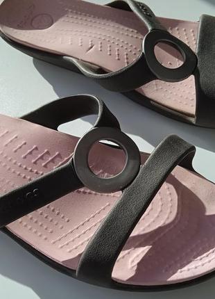 Сандалии crocs sandal размер us w7, на 37-38, стелька 24.5 см крокс2 фото