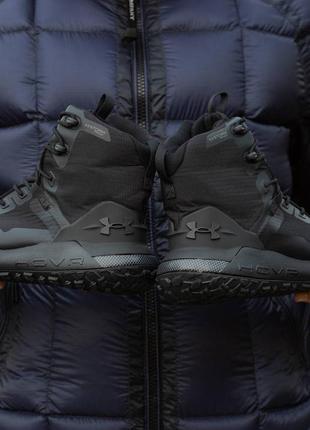 Черевики under armour hovr dawn wp boots black8 фото