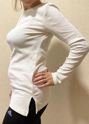 Новый джемпер в рубчик