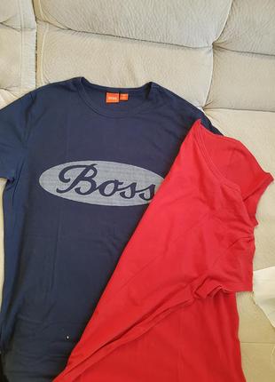 Одним лотом hugo boss дві оригінальні футболки футболка оригінал3 фото