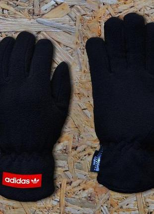 Теплые зимние перчатки adidas / перчатки адидас