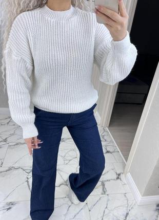 Шикарный шерстяной свитер3 фото