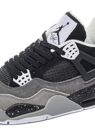 Кроссовки мужские nike air jordan 4 retro fear pack6 фото