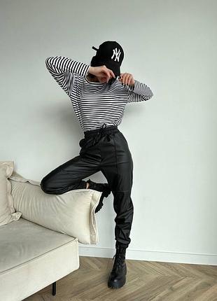 Шкіряні джогери 4