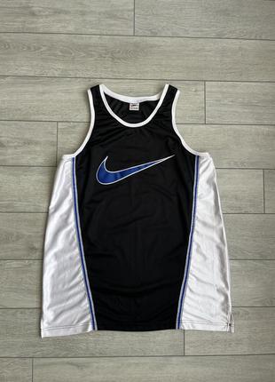 Баскетбольна майка винтаж найк nike basketball vintage big logo swoosh