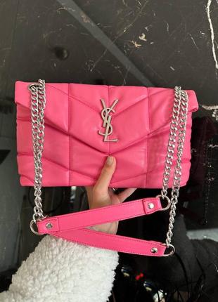 Сумка в стиле ysl / ysl puffer chain10 фото