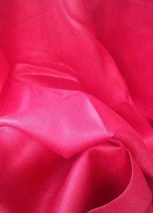 Шелковый большой шарф платок палантин огонь багровый непал7 фото