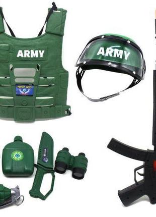 Военный набор оружие и аксессуары "army"