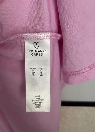 Primark современное розовое платье оборки мини4 фото