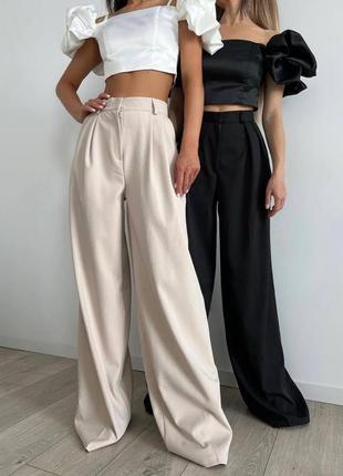 В наявності 🖤 брюки палаццо