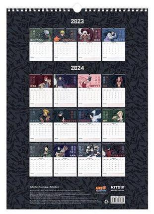 Календарь-планер "аниме. наруто" (12+4 месяцев)3 фото