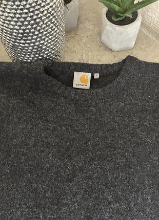 Свитер мужской натуральная шерсть carhartt