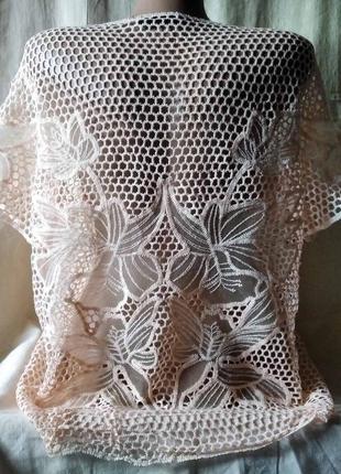 Блуза-сітка батал 3