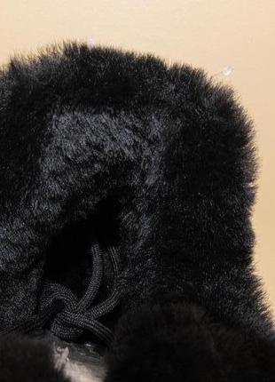 Теплі жіночі черевики зимові чорні 36-40 женские зимние ботинки lonza7 фото
