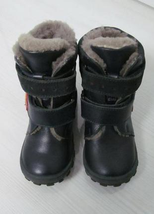 Зимние кожаные ботинки shagovita4 фото