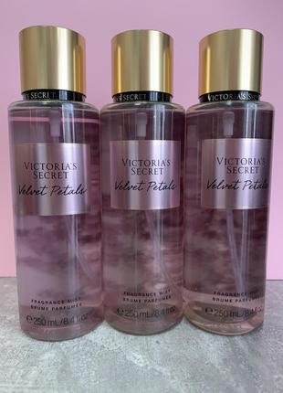 Мист, парфюмированный спрей для тела victoria secret оригинал міст, mist velvet petals1 фото