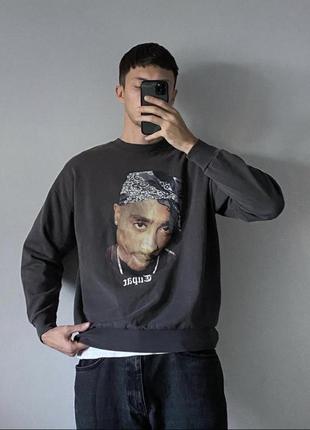 2pac merchandise printed sweatshirt