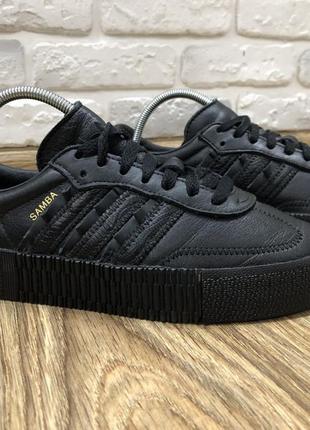 Кроссовки adidas samba sambarose3 фото