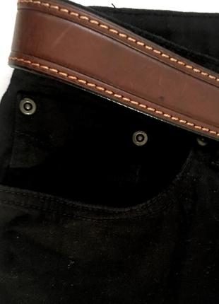Базовые чёрные прямые джинсы с высокой посадкой талии. батвл!4 фото