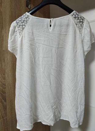 Женская белая блузка4 фото