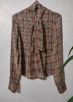 Блуза легкая полупрозрачная