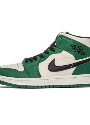 Nike air jordan 1 mid se “pine green”8 фото