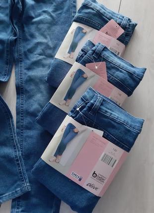 Новые джинсы скинни alive нижняя нижняя для девочки, 10-11р / 146см.4 фото