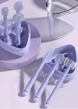 Силиконированные зубные щетки, на 360 градусов1 фото