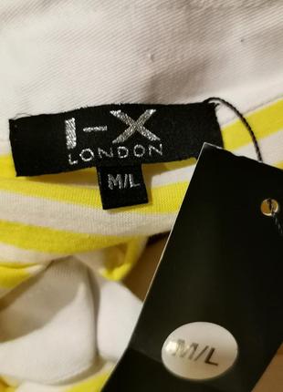 Кроп топ в полоску рубашка i-x london3 фото