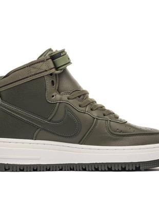 Nike air force 1 high gore-tex green7 фото