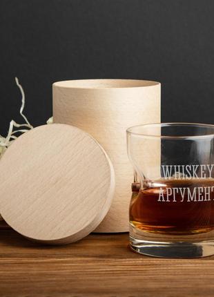 Стакан с пулей «whiskey аргумент» для виски2 фото