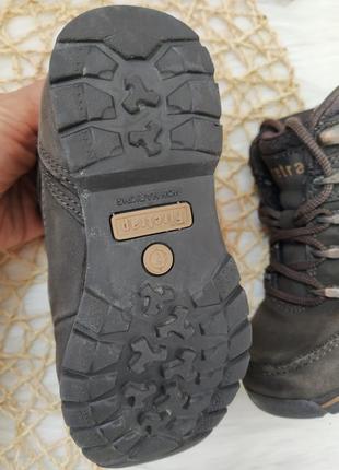 Кожаные коричневые ботинки на мальчика firetrap5 фото