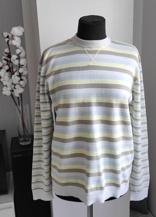 Полосатий чоловічий котоновий джемпер від ted baker