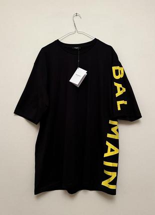 Balmain side print tshirt,футболка