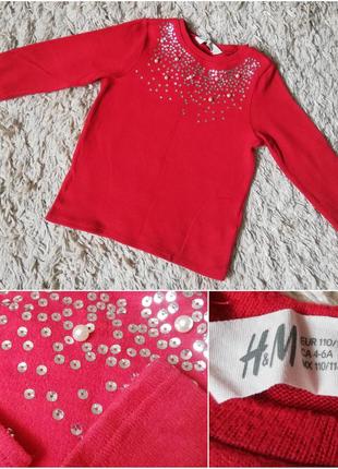 Свитер, кофта, джемпер для девочки h&amp;m 2